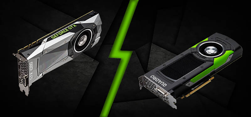 Card Nvidia Quadro hay GeForce